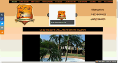 Desktop Screenshot of lesterrassesmontcalm.com